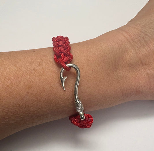 Brazalete pescador rojo