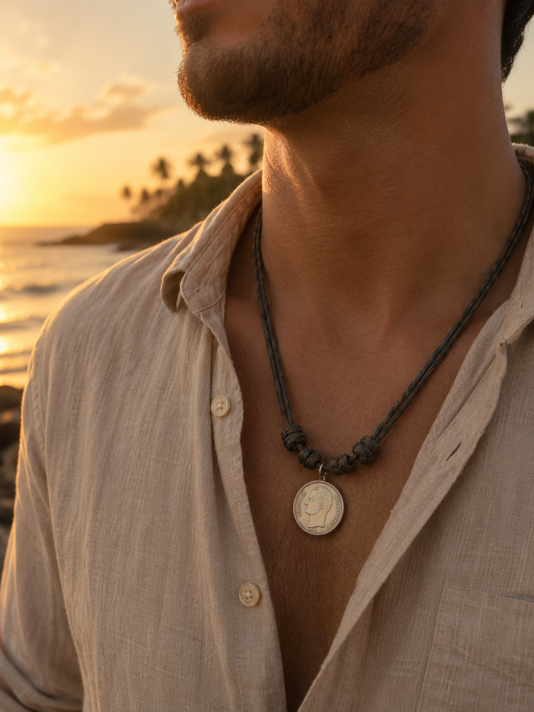 Collar Barré gris