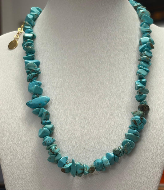 Choker de turquesas
