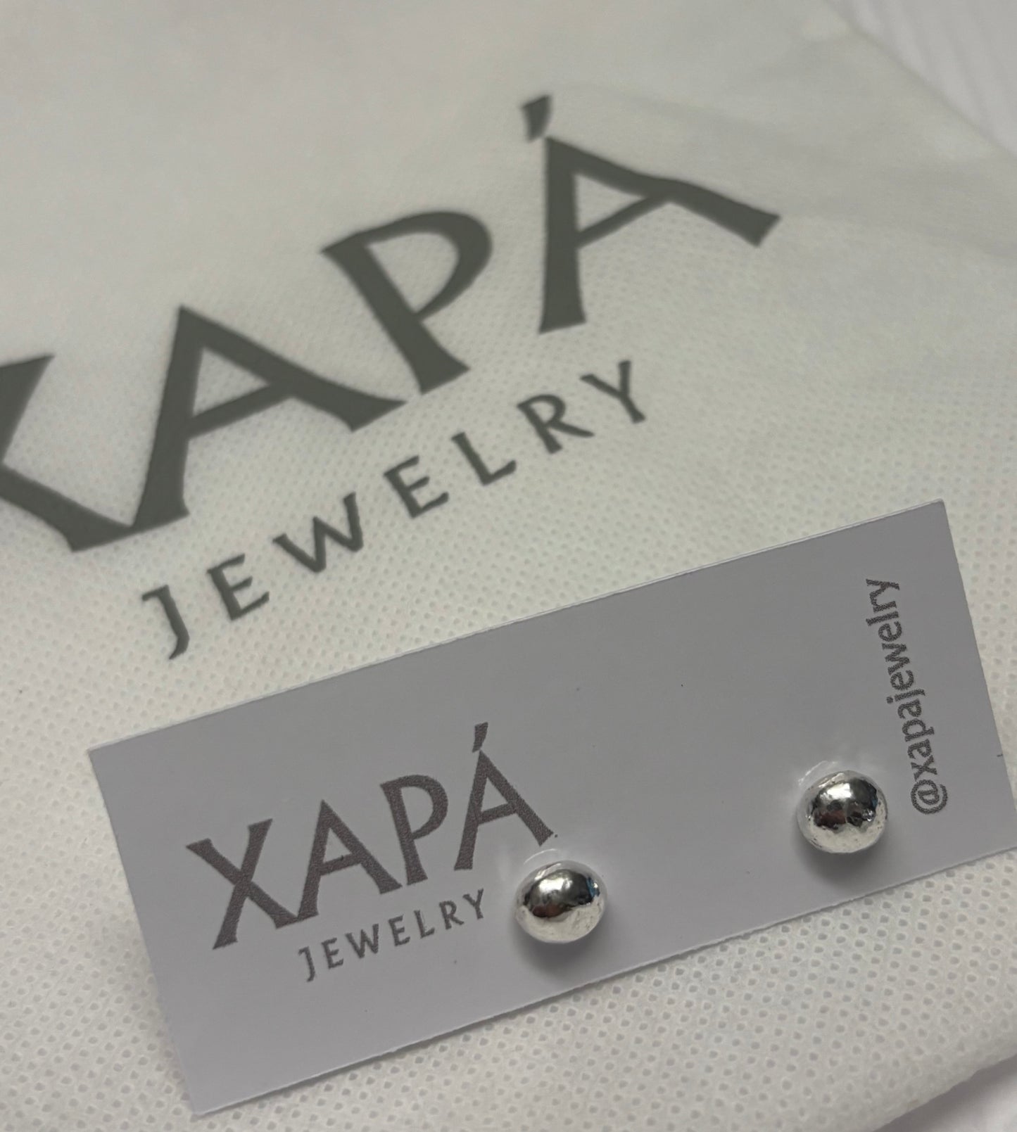 Zarcillos Lunitas de plata