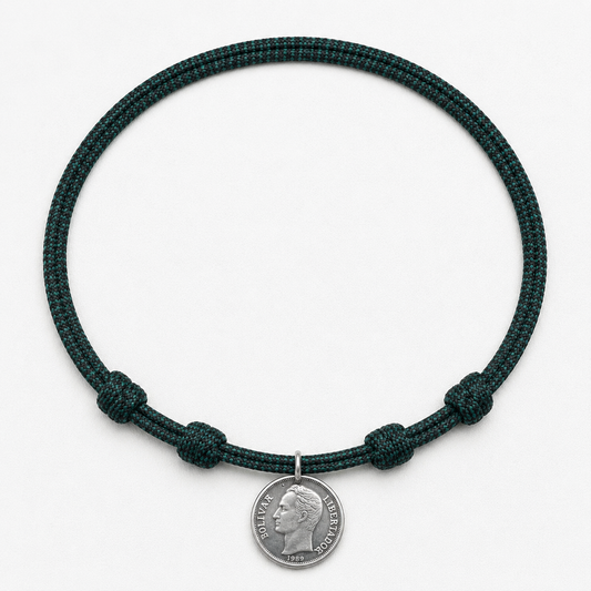 Collar Barré dos tonos verde
