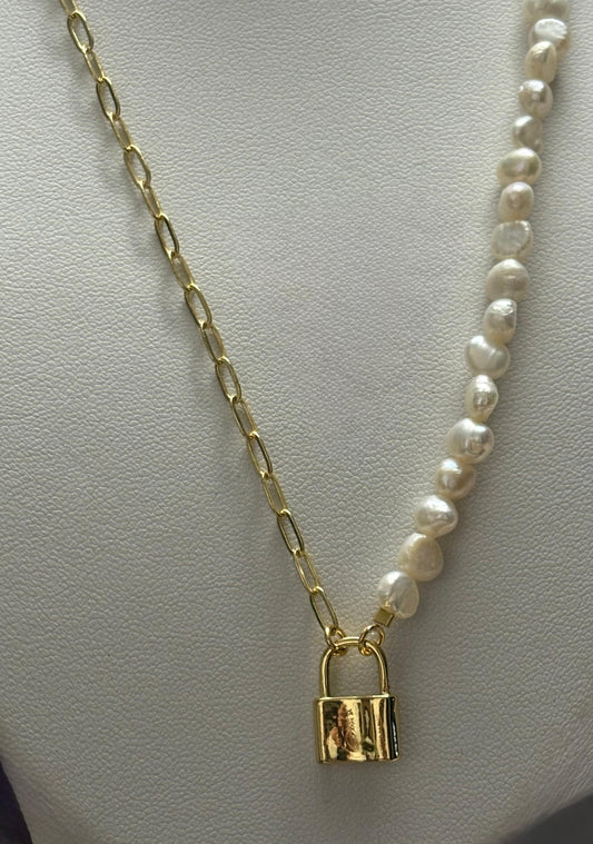 Collar de perlas mixto