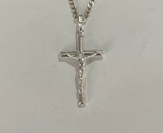 Dije de plata Cruz de Cristo